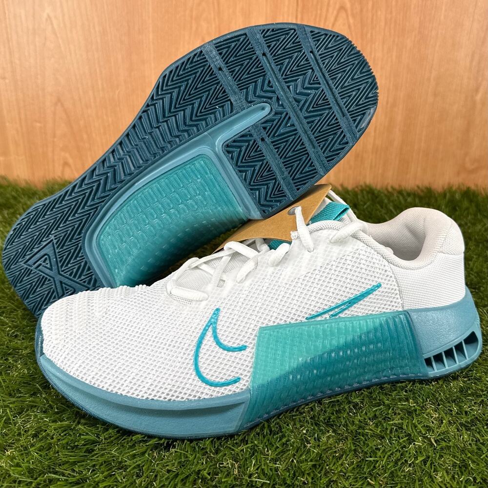 Nike Metcon 9 White Smokey Blue Training Shoes DZ2617-105 Men's 8 / Women's 9.5